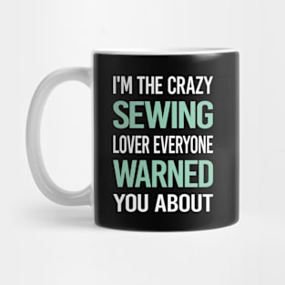 Crazy Lover Sewing Mug